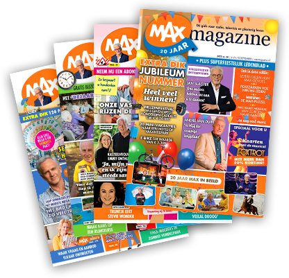 Vier keer MAX Magazine