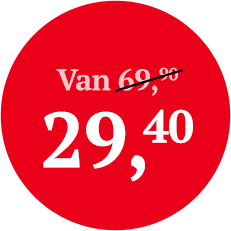 van 69,90 voor 29,40