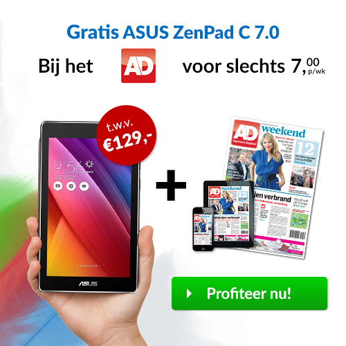 Gratis Galaxy 3.0 bij je favoriete krant: AD, Volkskrant, Parool en Trouw