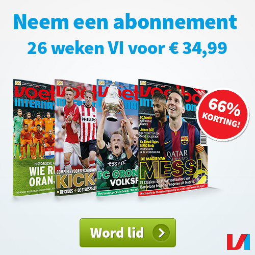 Voetbal International nu met 66% korting!