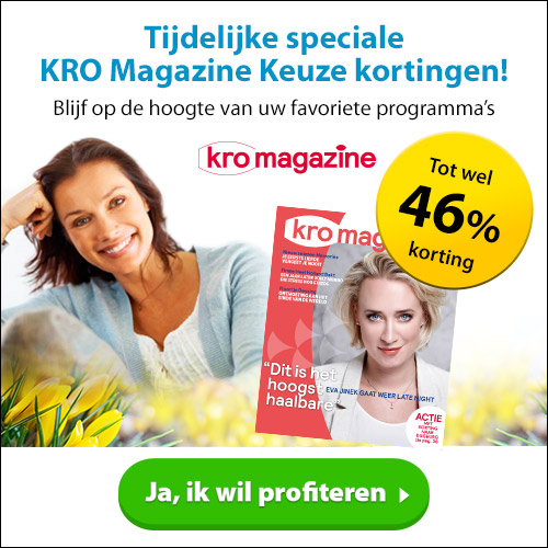 De KRO gids nu supervoordelig met 46% korting! 