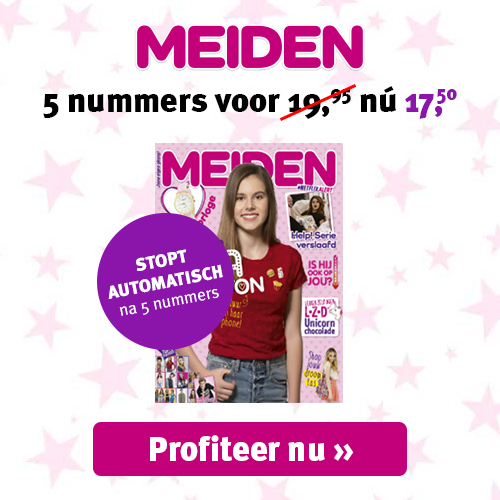 Meiden magazine | Nu 5 nummers van €19.95 voor €14.95