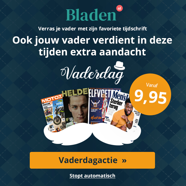 Vaderdag tijdschrift cadeau